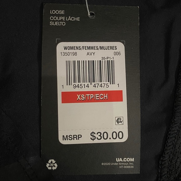 NWT Under Armour Women’s Fly By 2.0 Printed Shorts - Picture 6 of 8